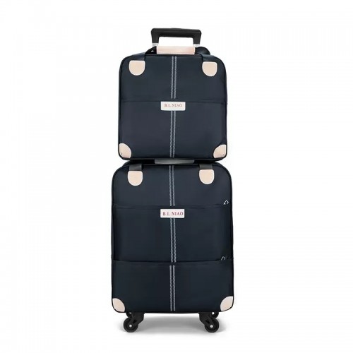 set (kofer + torba) teget plava